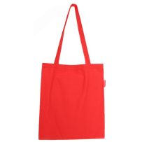 Baghashtag Baskısız Kırmızı Bez Çanta