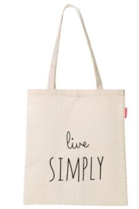Baghashtag Bez Çanta Live Simply Baskılı