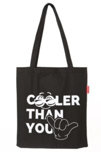 Baghashtag Siyah Bez Çanta Cooler Than You Baskılı