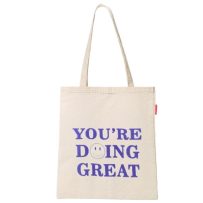 Baghashtag You Are Doing Great Baskılı Bez Çanta