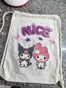 Baghashtag Baskısız Mini Sırt Bez Çantası photo review