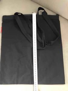 Baghashtag Siyah Fermuarlı Baskısız Bez Çanta photo review