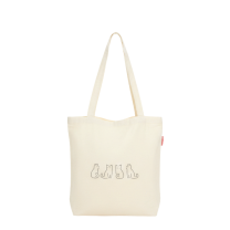 Baghashtag Minik Kedi Baskılı Ham Bez Çanta