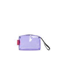Baghashtag Mor Şeffaf Dikdörtgen Form Makyaj Çantası