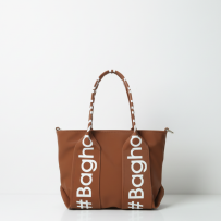 Baghashtag Taba Mini Su Geçirmez Kulp Yazılı Tote Çanta