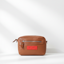 Baghashtag Taba Minik Unisex 3 Gözlü Deri Çanta