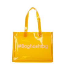 Baghashtag Turuncu Şeffaf Plaj Çantası
