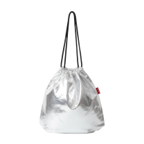 Baghashtag Gümüş Gri Parlak Sırt Çantası