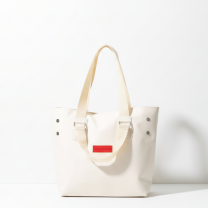 Baghashtag Kırık Beyaz Su Geçirmez Fermuarlı Çanta