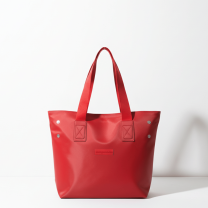 Baghashtag Kırmızı Su Geçirmez Fermuarlı Çanta