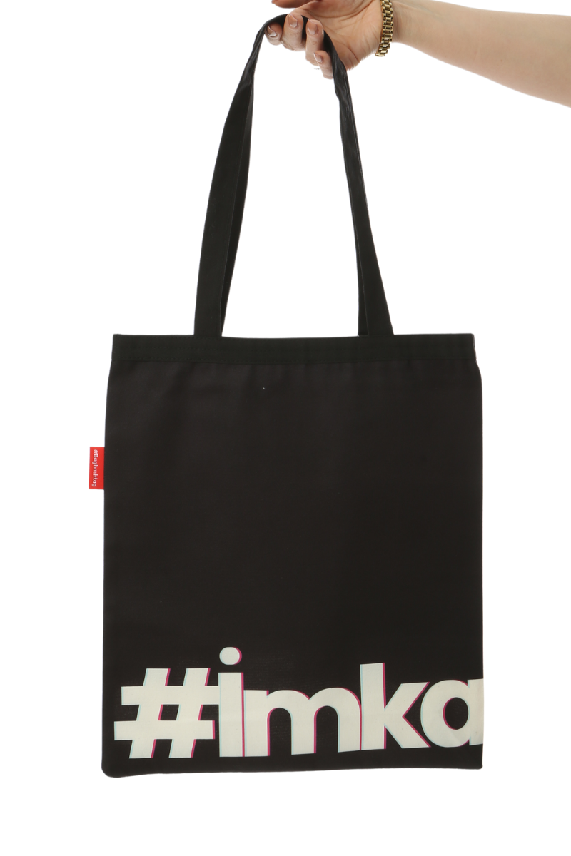 Baghashtag İmpossible Baskılı Bez Çanta - Görsel 2