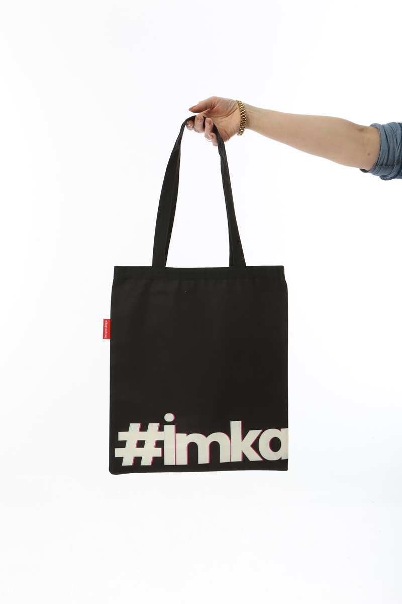 Baghashtag İmpossible Baskılı Bez Çanta - Görsel 4