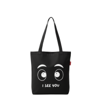 Baghashtag Siyah Bez Çanta I See You Baskılı