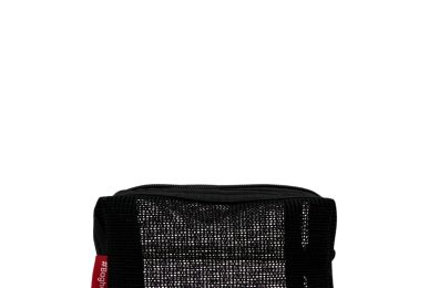 Baghashtag Mini Siyah File Clutch Çanta