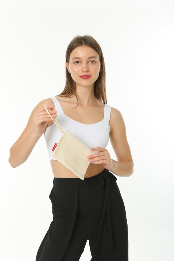 Baghashtag Clutch Bez Çanta 6 Baghashtag Clutch Bez Çanta - Görsel 6