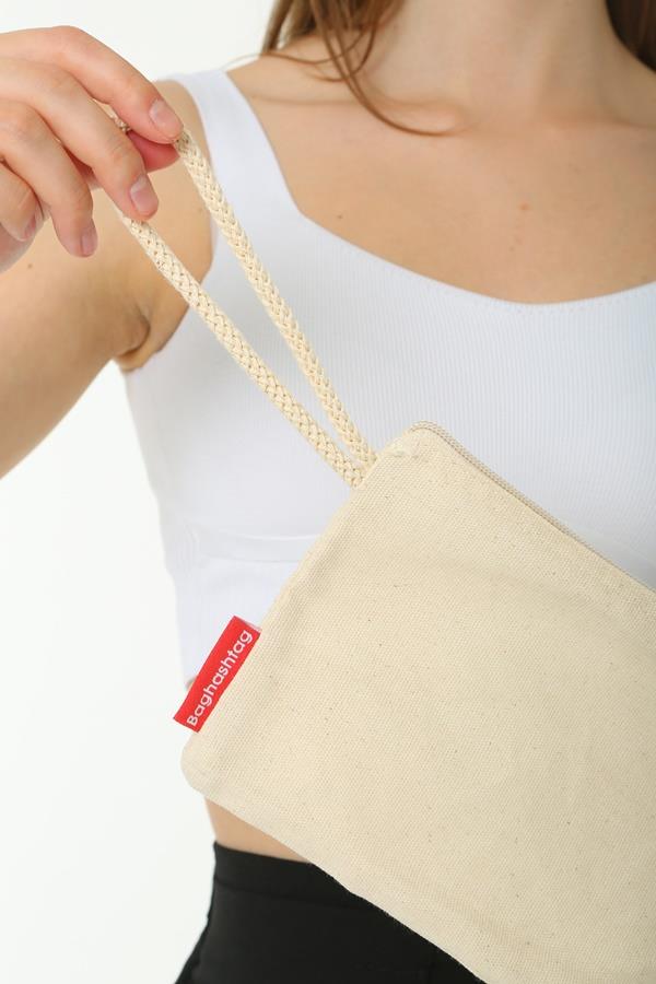 Baghashtag Clutch Bez Çanta 11 Baghashtag Clutch Bez Çanta - Görsel 11