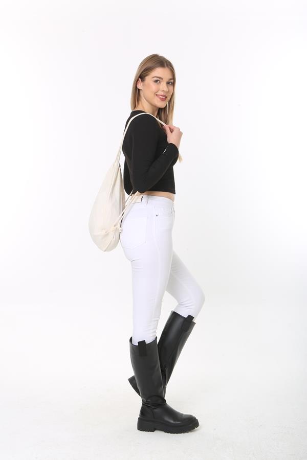 Baghashtag Baskısız Ham Bez Büzgülü Sırt Bez Çantası 6 Baghashtag Baskısız Ham Bez Büzgülü Sırt Bez Çantası - Görsel 6