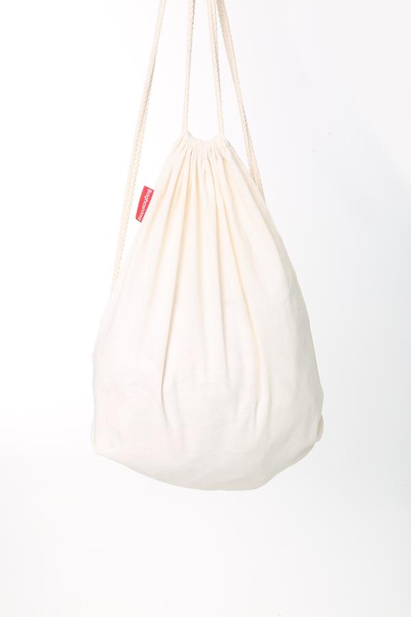 Baghashtag Baskısız Ham Bez Büzgülü Sırt Bez Çantası 10 Baghashtag Baskısız Ham Bez Büzgülü Sırt Bez Çantası - Görsel 10