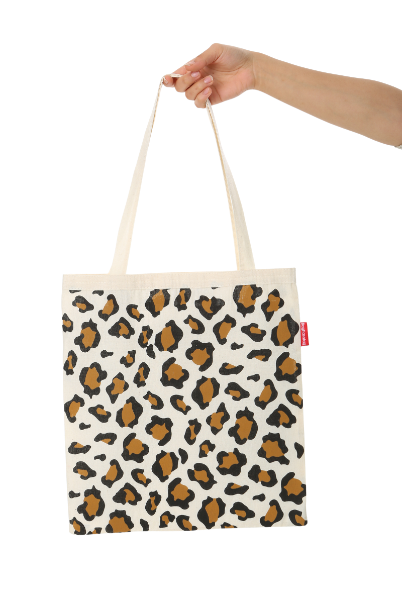 Baghashtag Leopar Desenli Bez Çanta - Görsel 21
