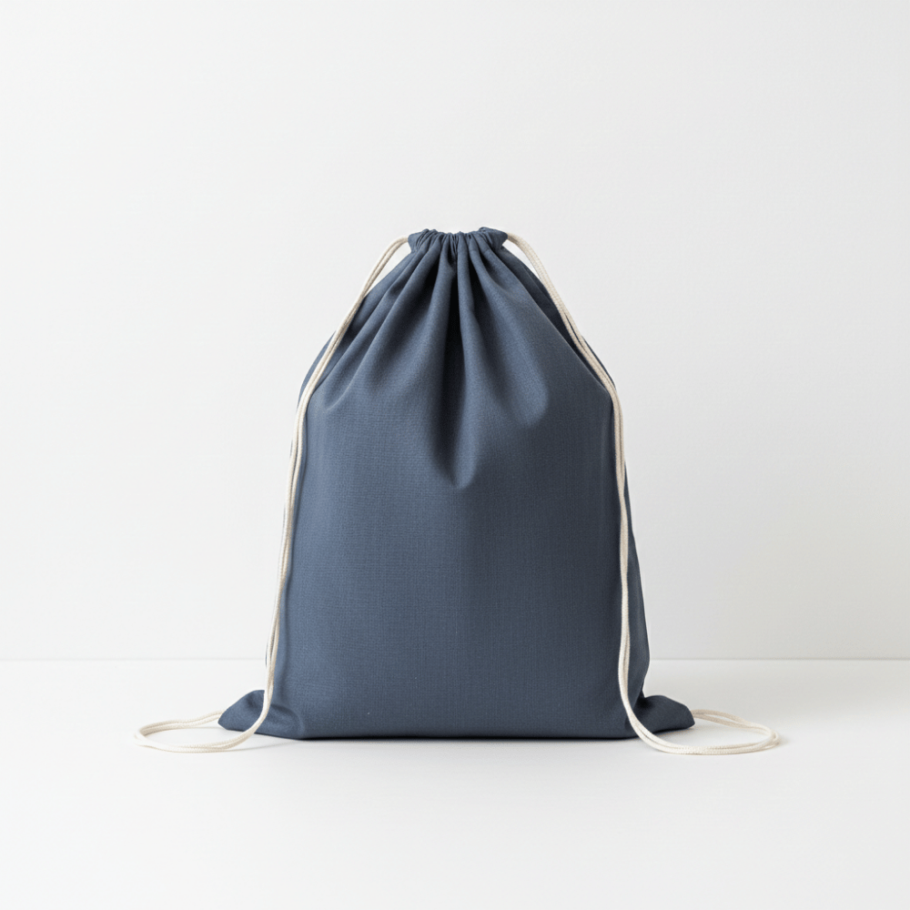 Baghashtag Gri Bez Kese 15 cm x 20 cm - Görsel 3
