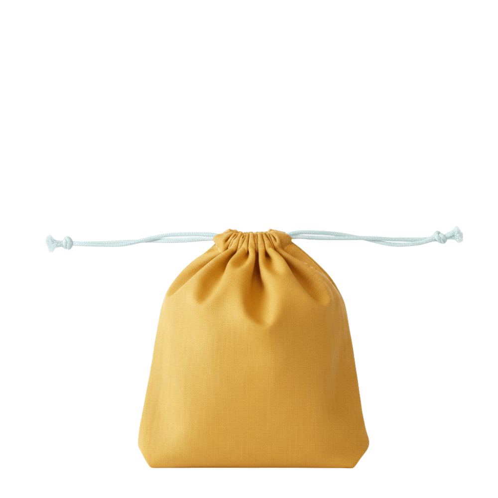 Baghashtag Sarı Bez Kese 20 cm x 30 cm