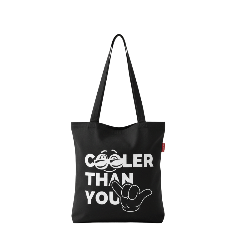 Baghashtag Siyah Bez Çanta Cooler Than You Baskılı